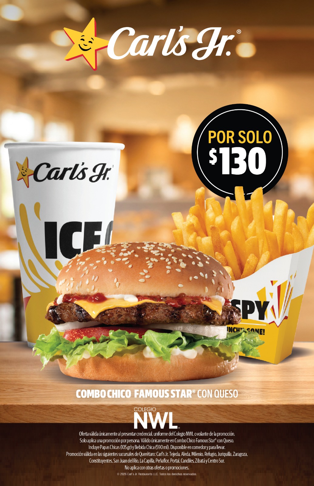 Carl's Jr. promotion, NWL community