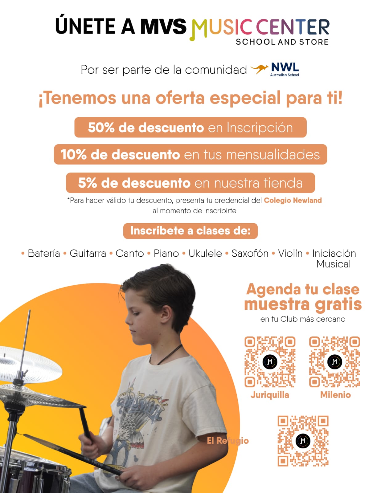 MVS Music Center promotion, NWL community
