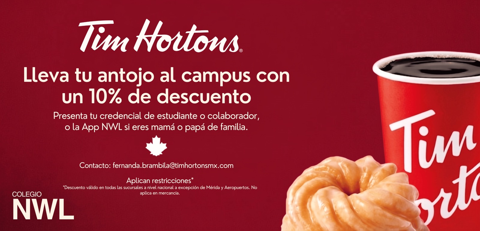 Tim Hortons promotion, NWL community