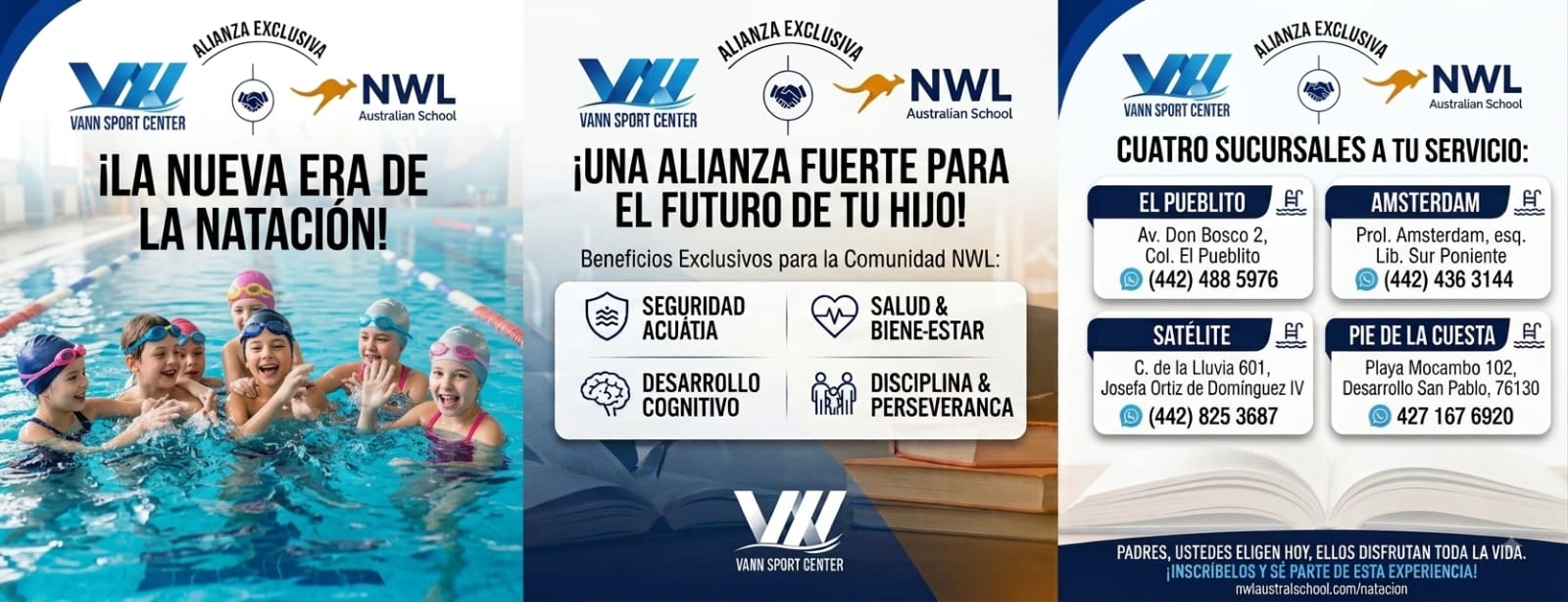 Vann Sport Center promotion, NWL community