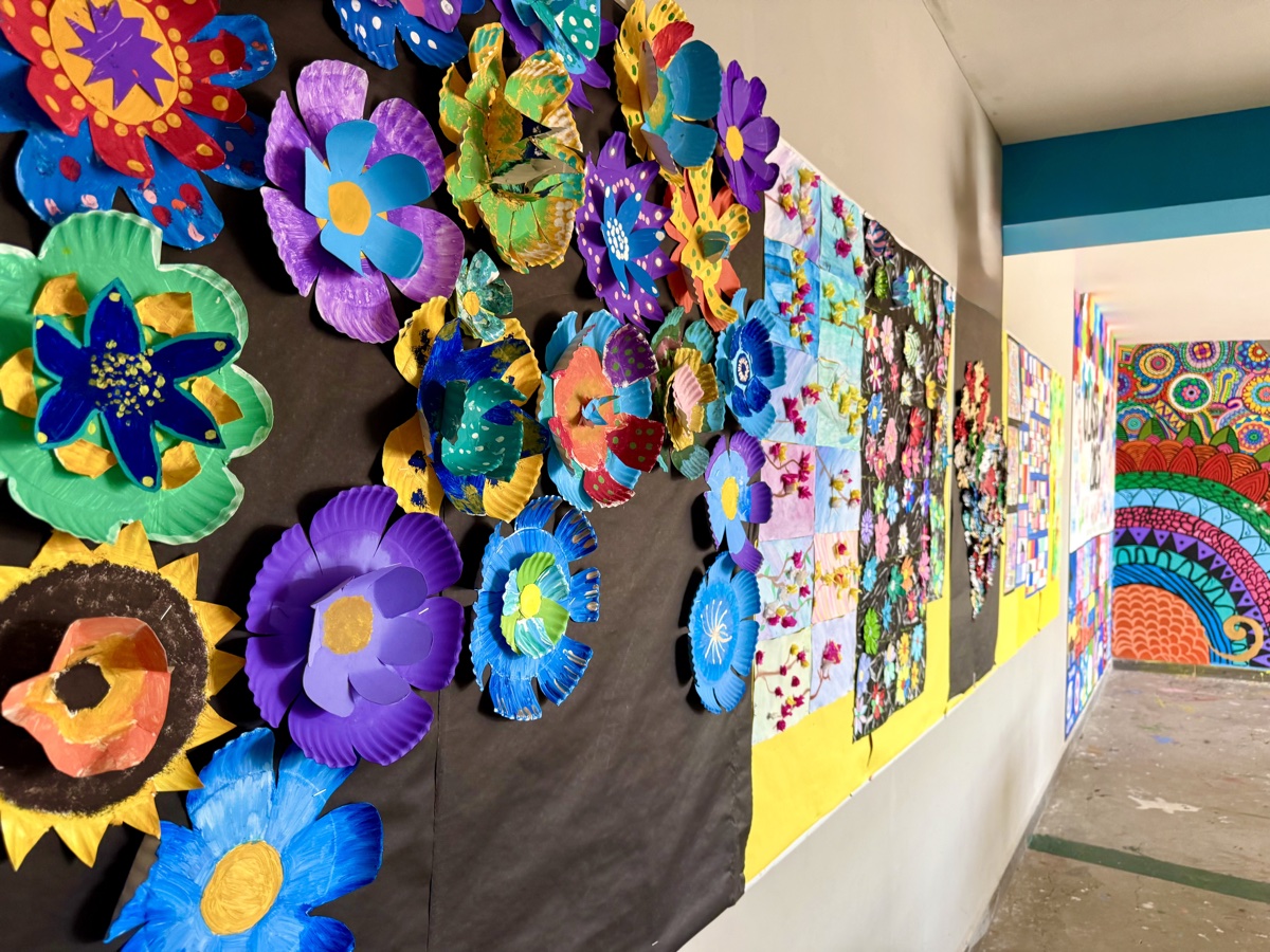 Student Art Display