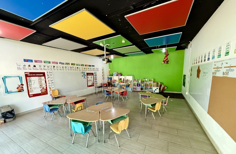 Newland Kinder classroom at San Miguel de Allende campus
