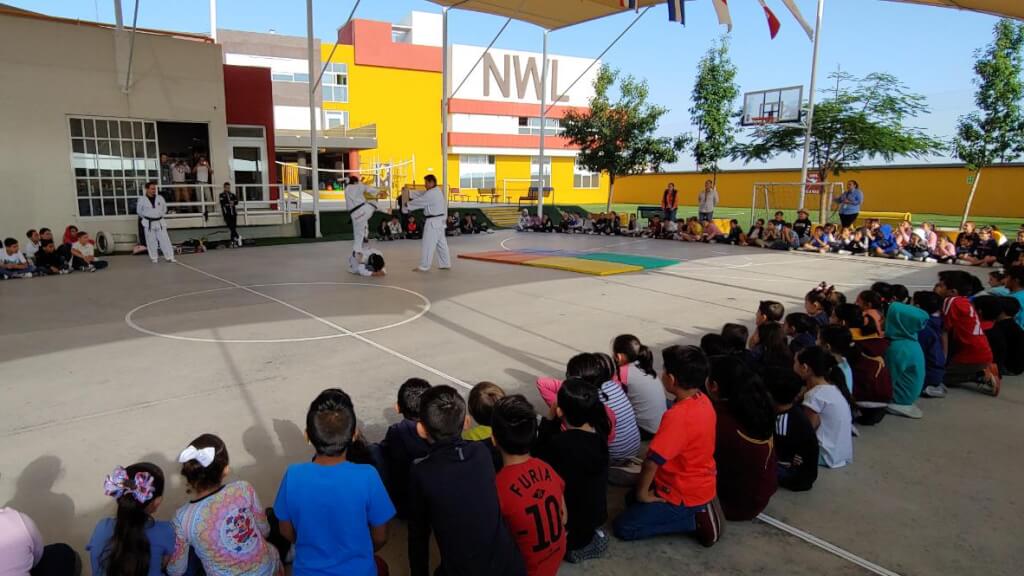 Exhibición de Taekwondo