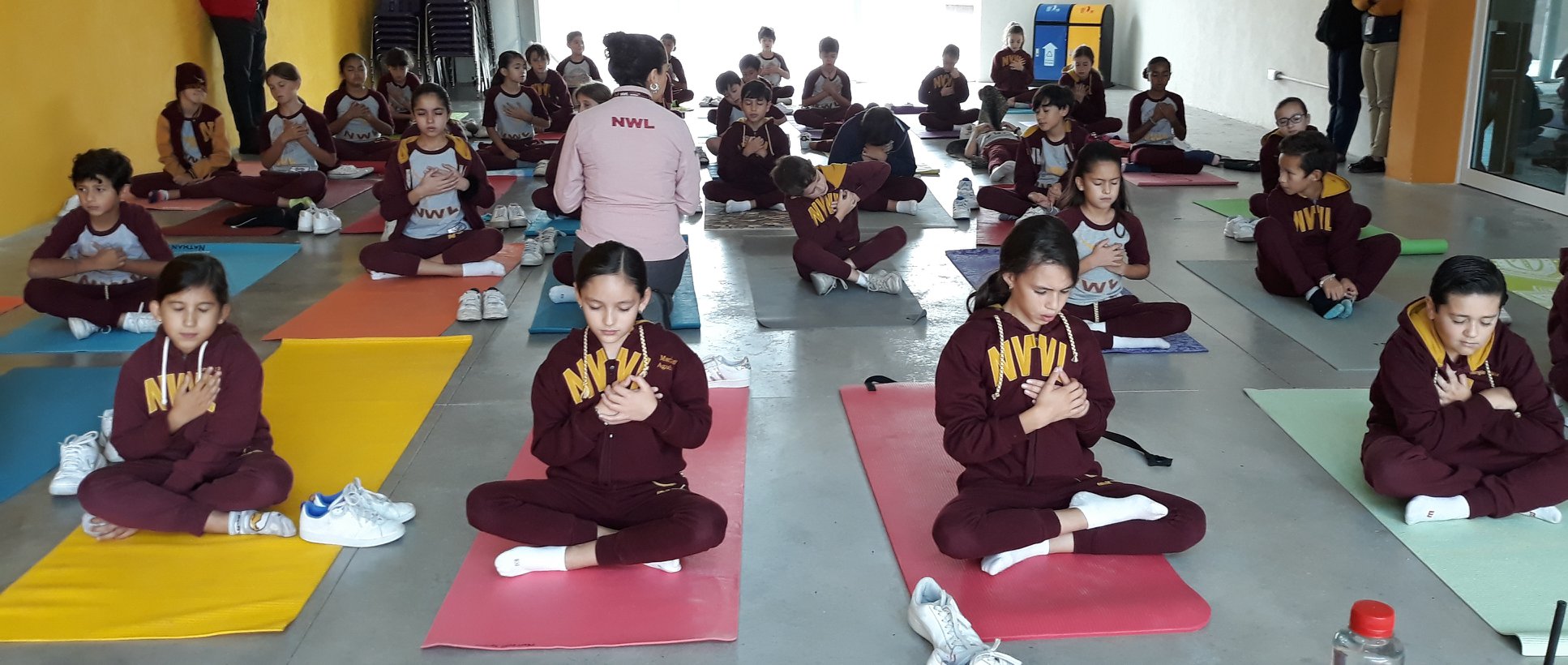 Clase de meditación - Primaria y Secundaria