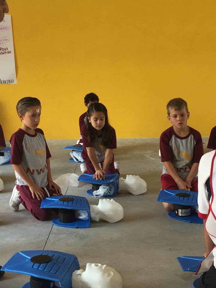 Cruz Roja en Newland SMA