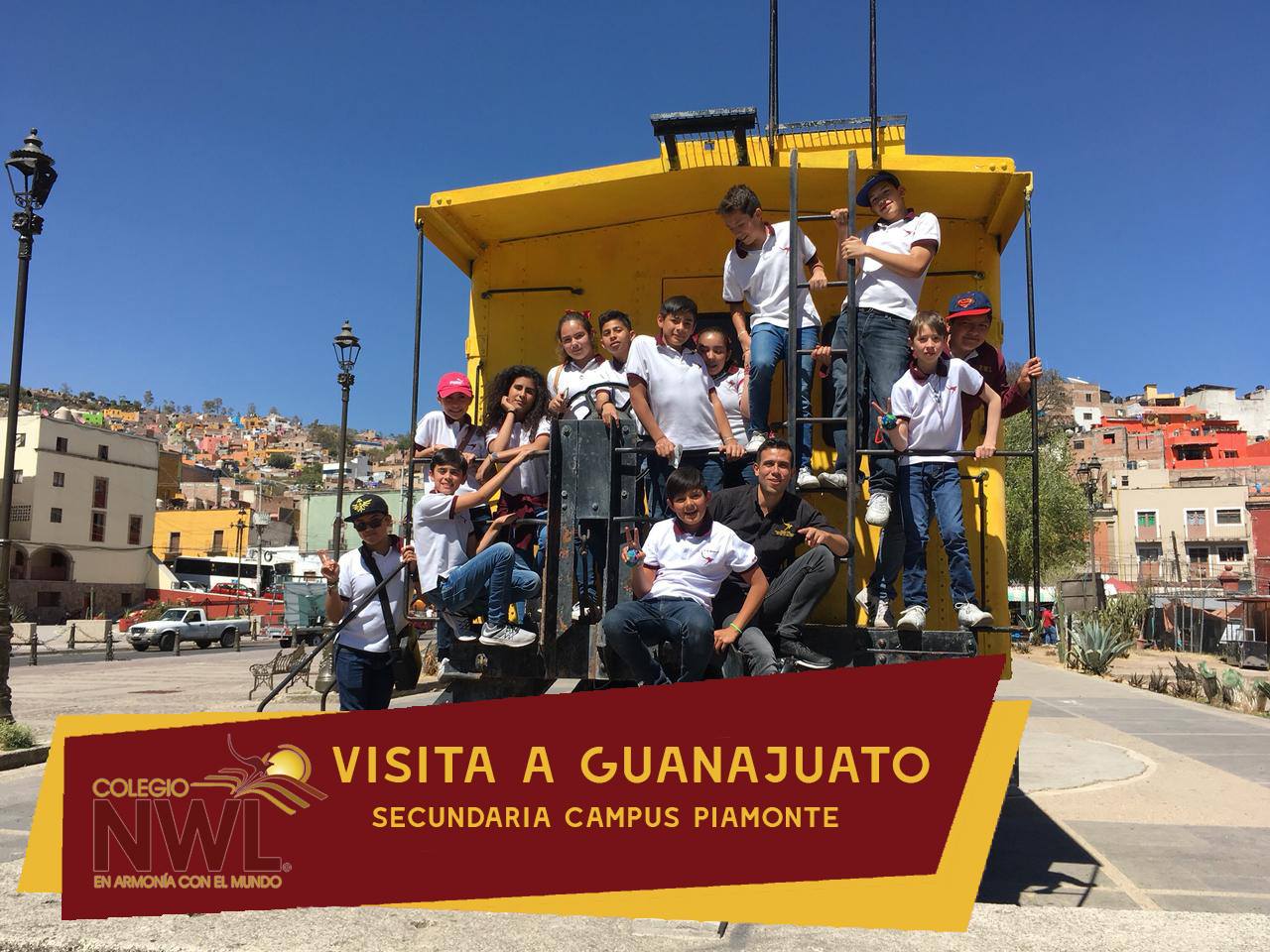 Visita a Guanajuato Secundaria Campus Piamonte.