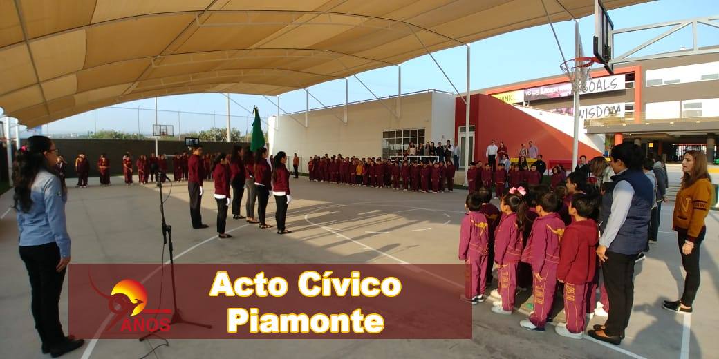 Acto Cívico Piamonte mayo 2018
