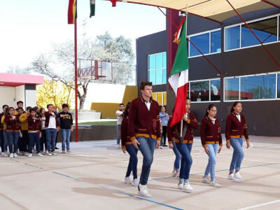 Acto cívico. 